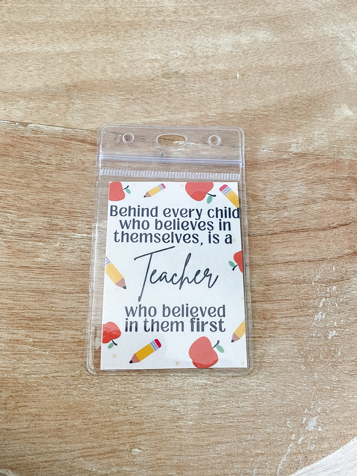 *Add On* Badge Reel Sleeve & Insert