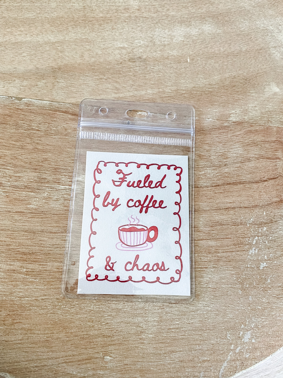 *Add On* Badge Reel Sleeve & Insert