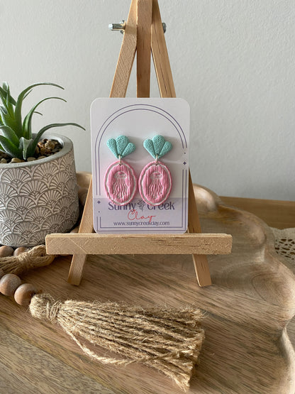 Under the sea handmade polymer clay earring collection