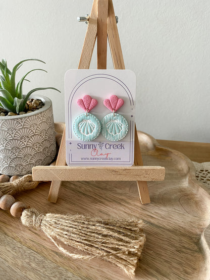 Under the sea handmade polymer clay earring collection