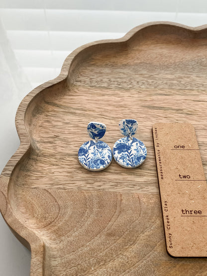 Under the sea handmade polymer clay earrings