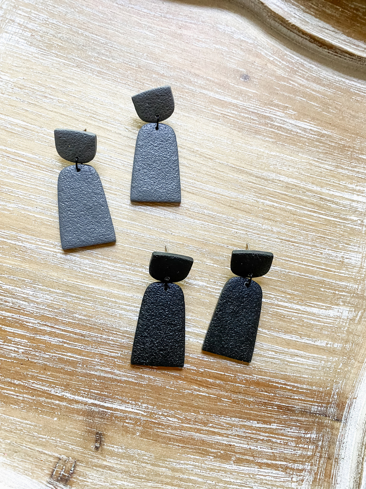 Organic arch dangles (multiple colors)
