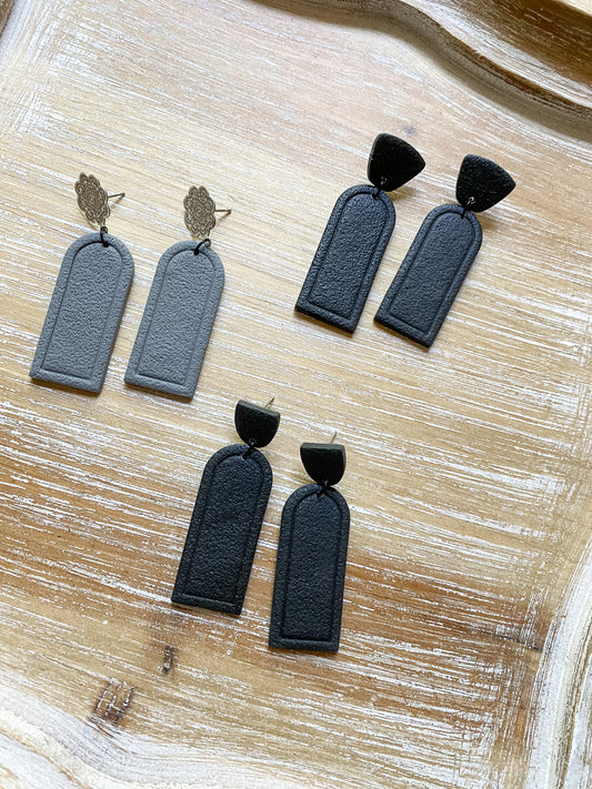 Thin arch earrings (multiple styles)