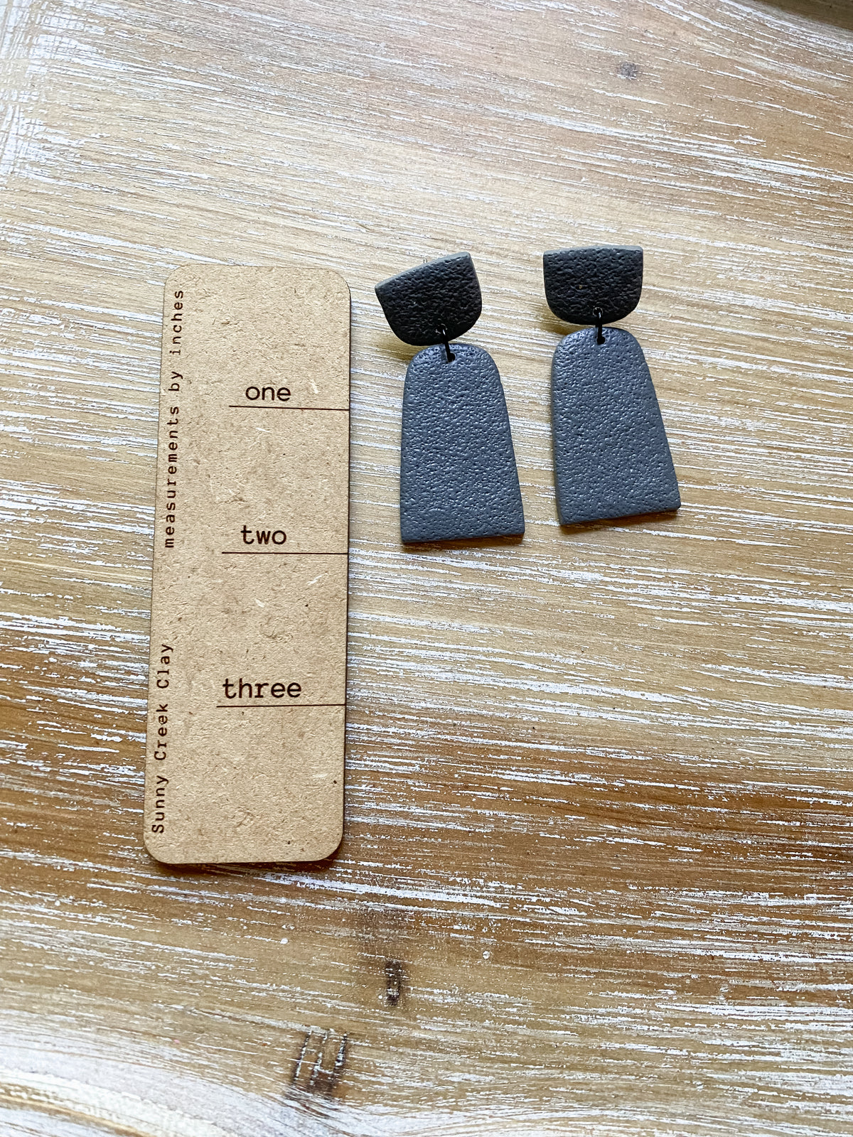 Organic arch dangles (multiple colors)