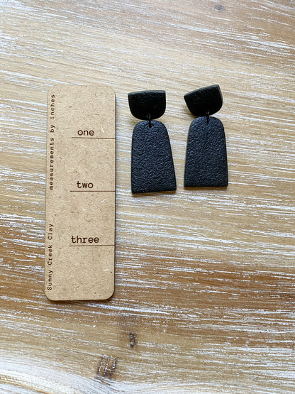 Organic arch dangles (multiple colors)